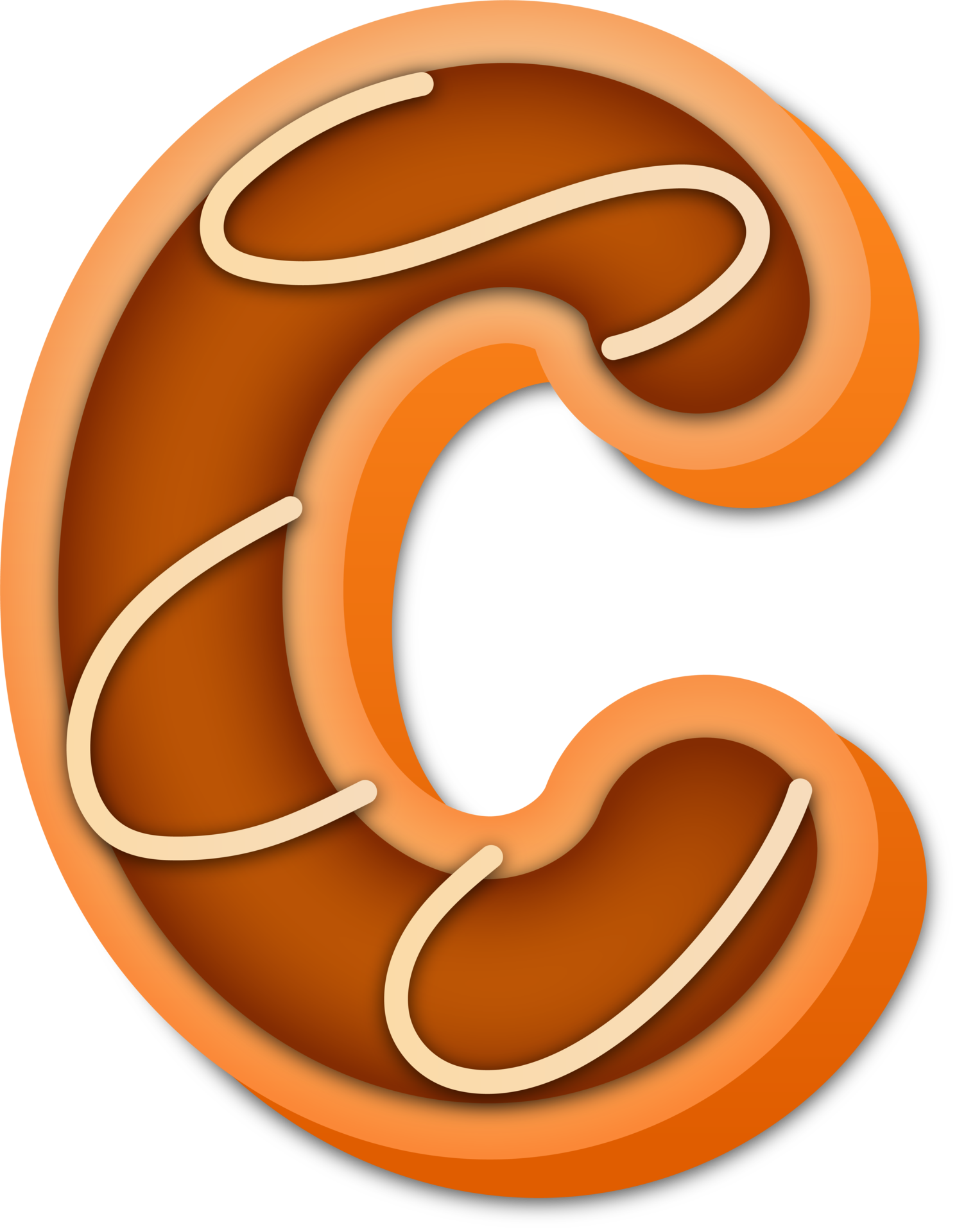 cookie-alphabet-letter-c-36272870-png