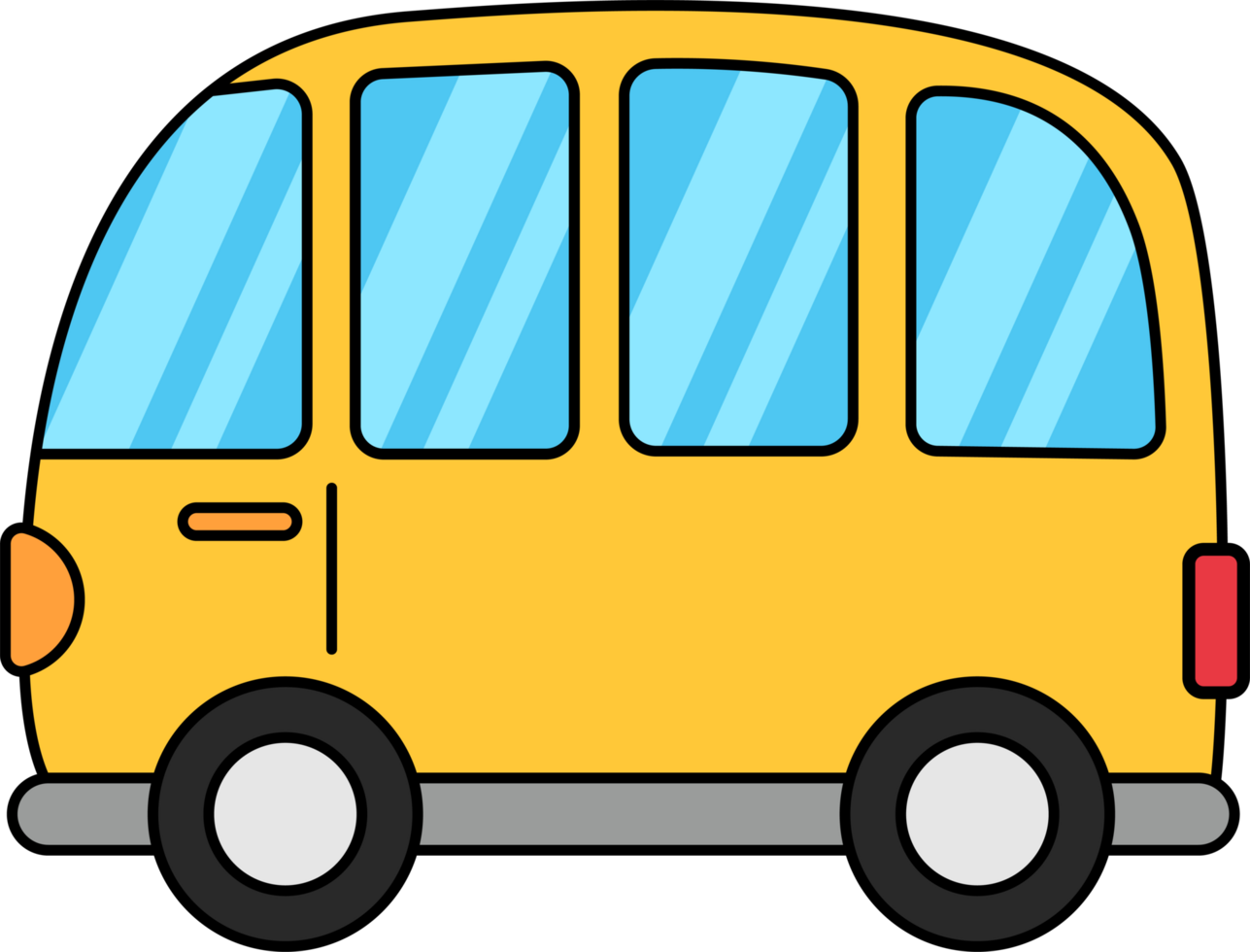 Cute Car Illustration png