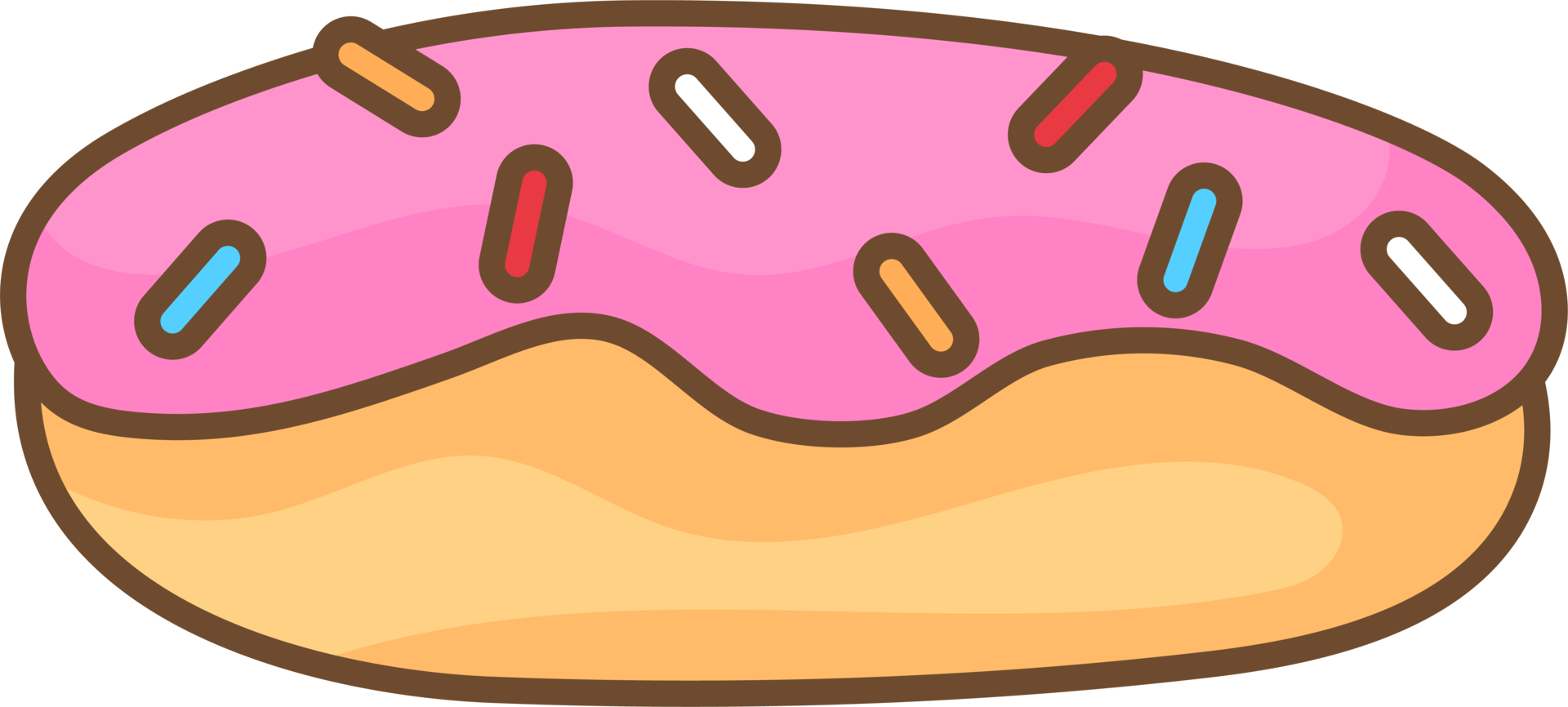 Cute cake Illustration png