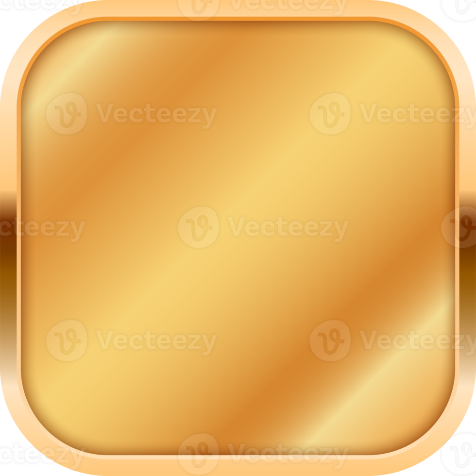 Luxury Gold Button png