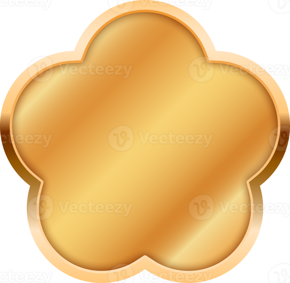 Luxury Gold Button png