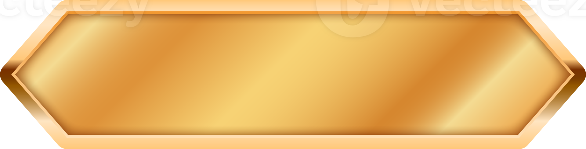 Luxury Gold Button png