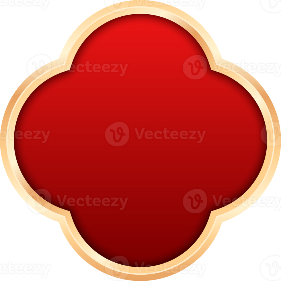 Red Button New Year png