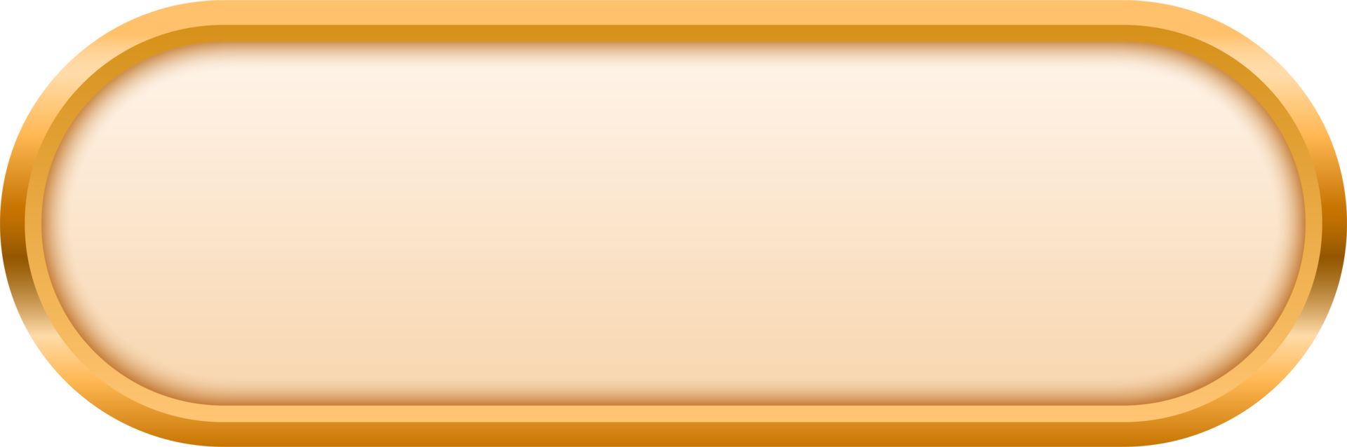 Button Luxury Border Golden 36273601 PNG