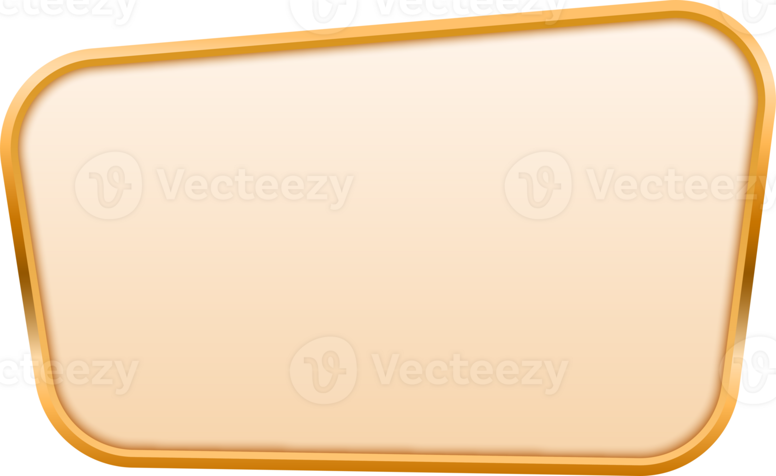 Button Luxury Border Golden png
