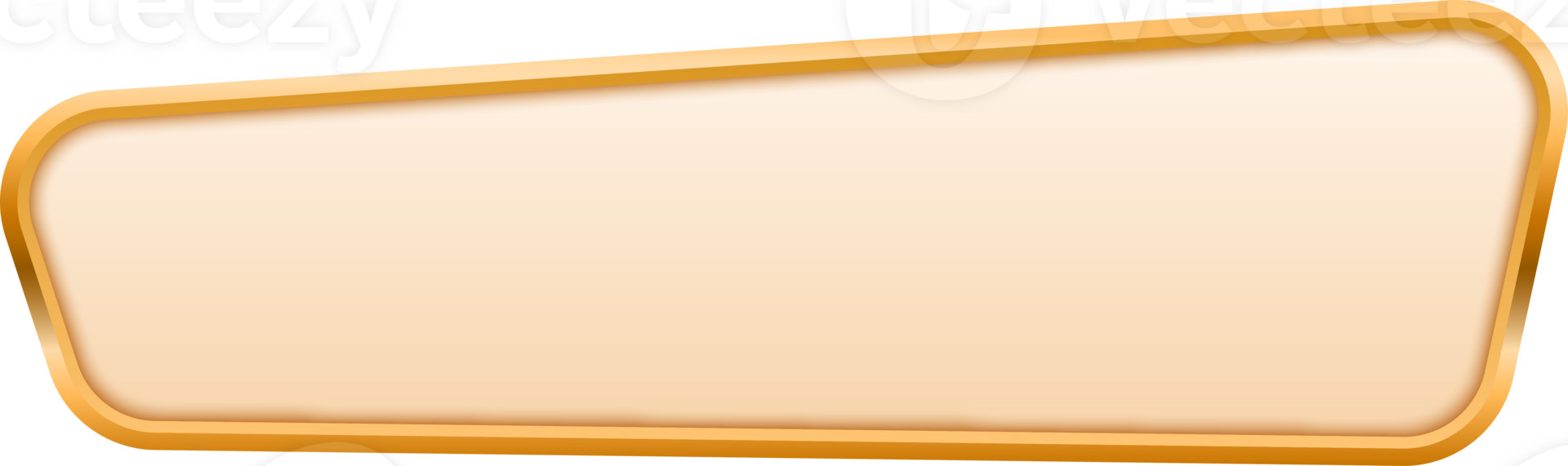 Button Luxury Border Golden png