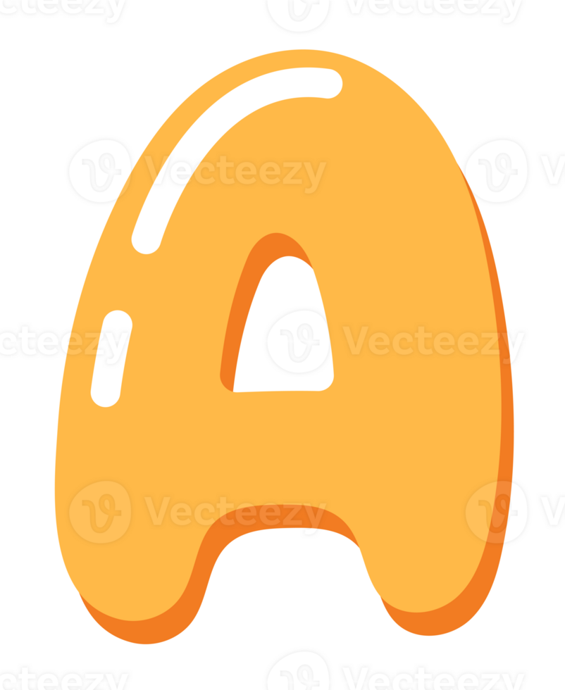 Alphabet Cute For Kids Letter A png