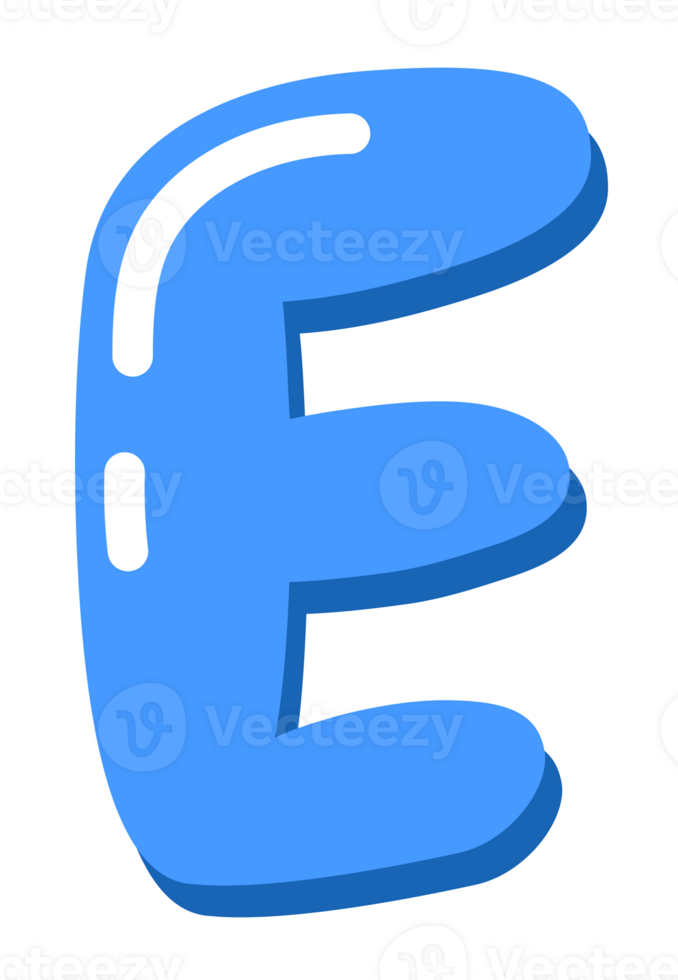 Alphabet Cute For Kids Letter E png