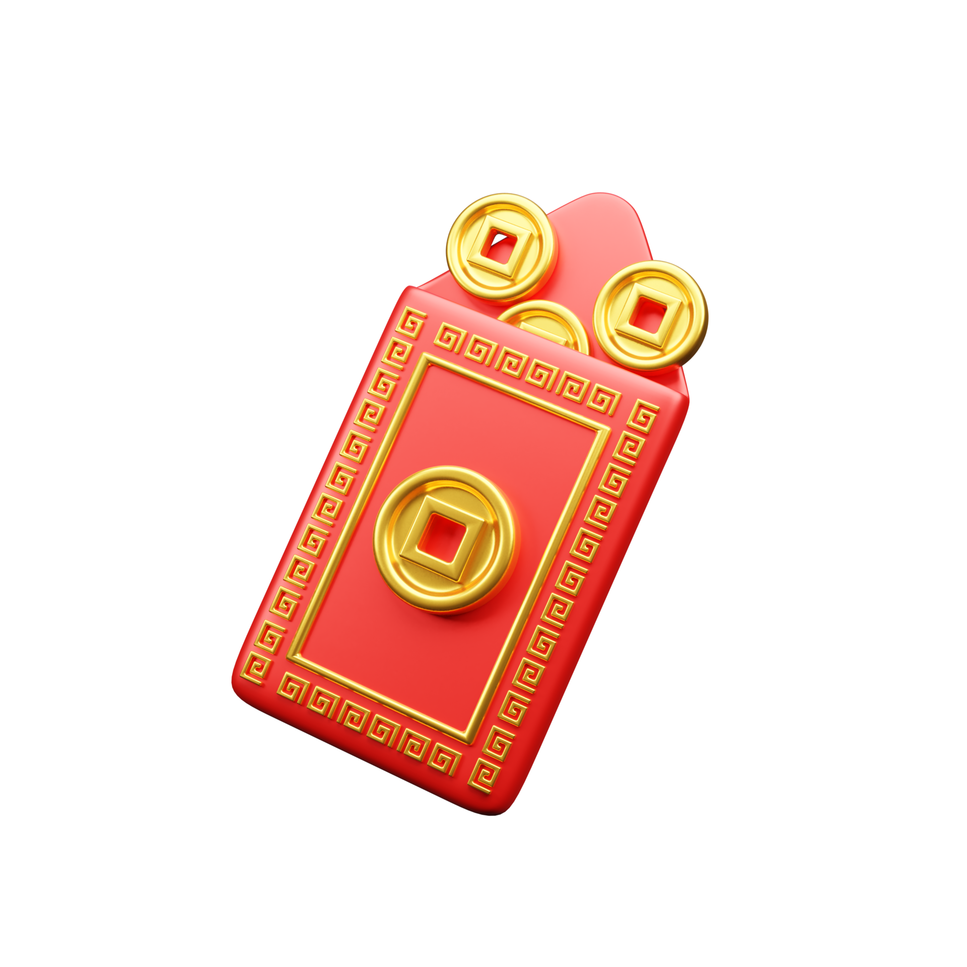 Chinese Coins Envelope 3D Render Icon Chinese Money Red Envelope 3D chinese-coins-envelope-3d-render-icon-chinese-money-red-envelope-3d