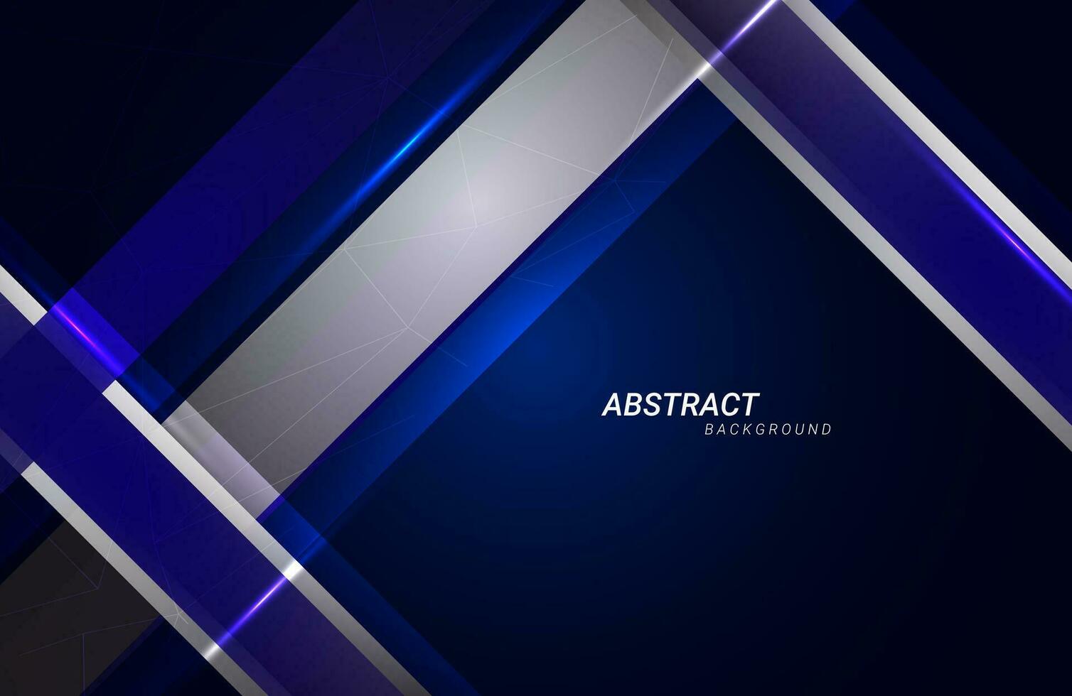 Abstract geometric modern stylish smooth dark banner background vector