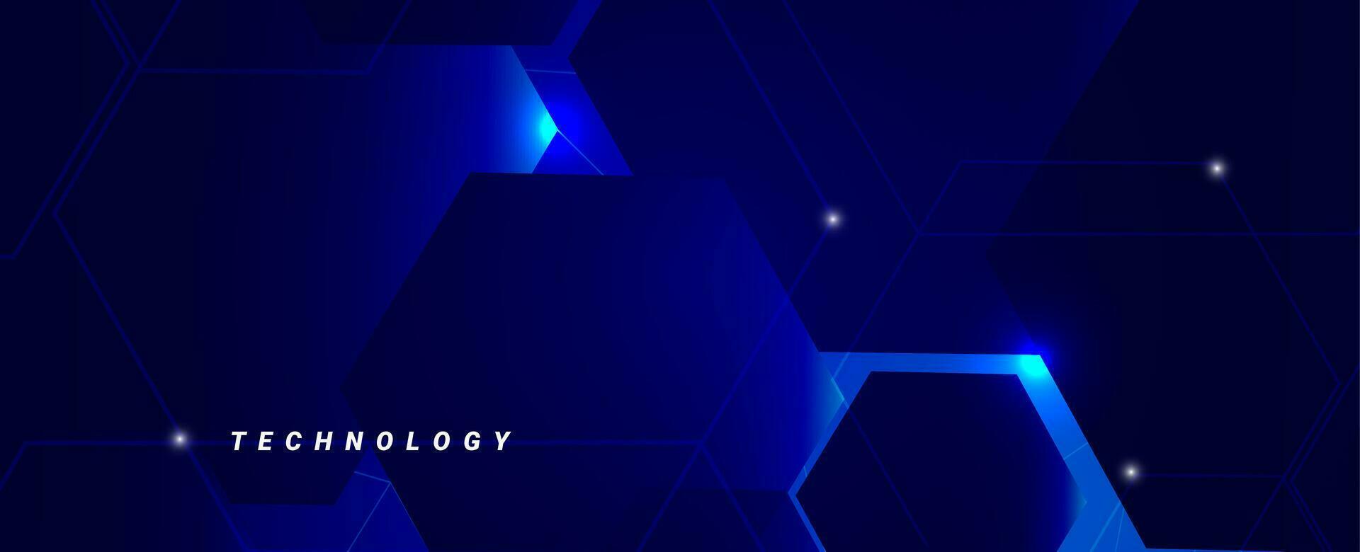 Abstract geometric modern stylish smooth dark banner background vector