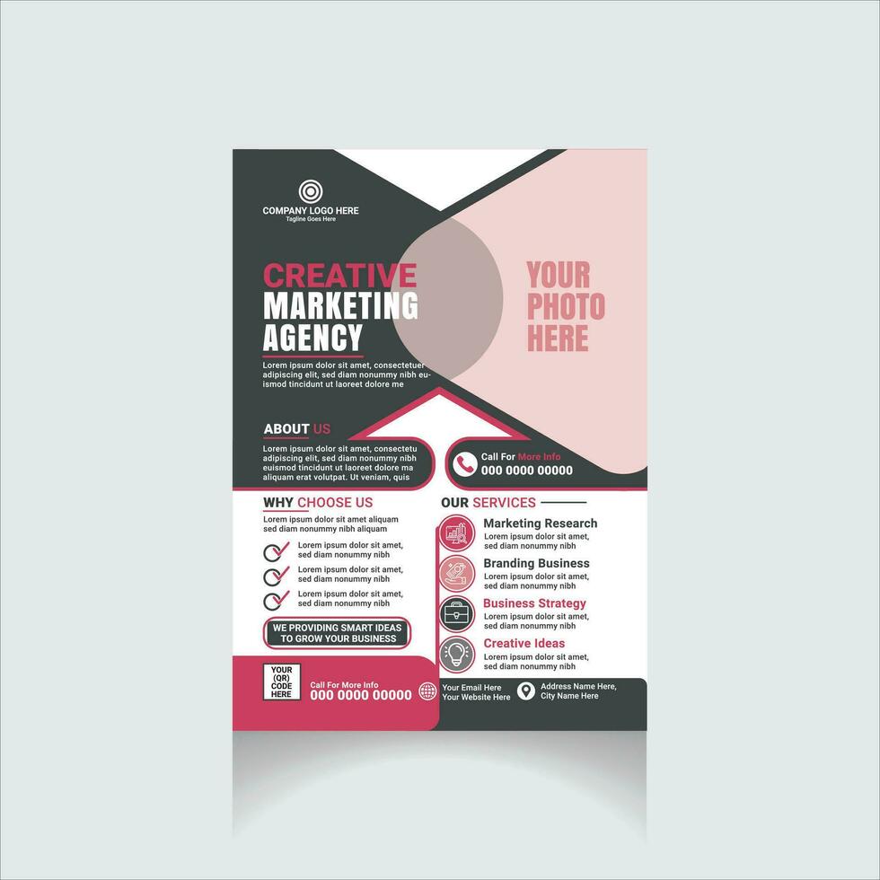 Corporate Flyer,Company Flyer vector