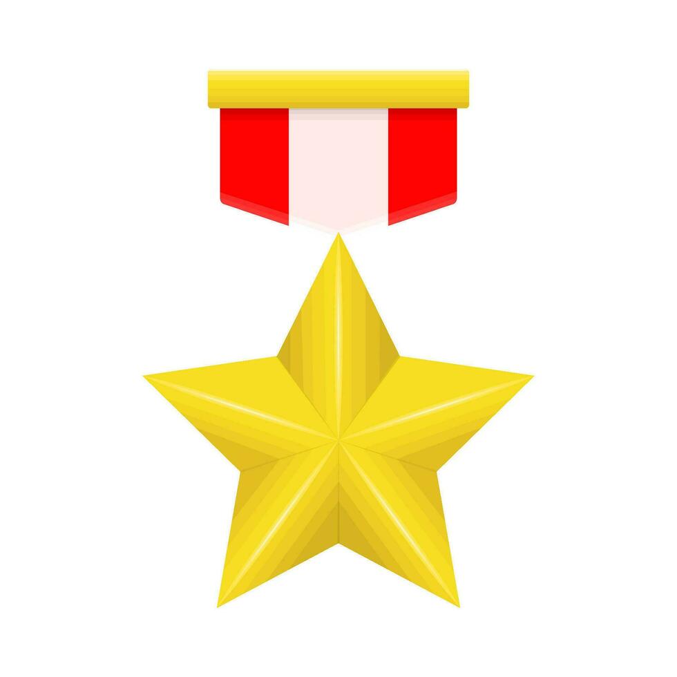 gold star illustration vector