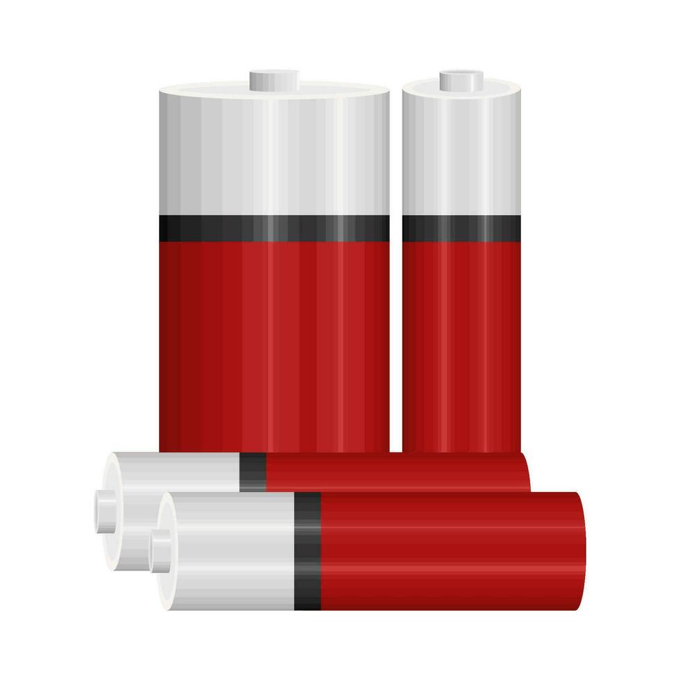 battery energy illustration vector