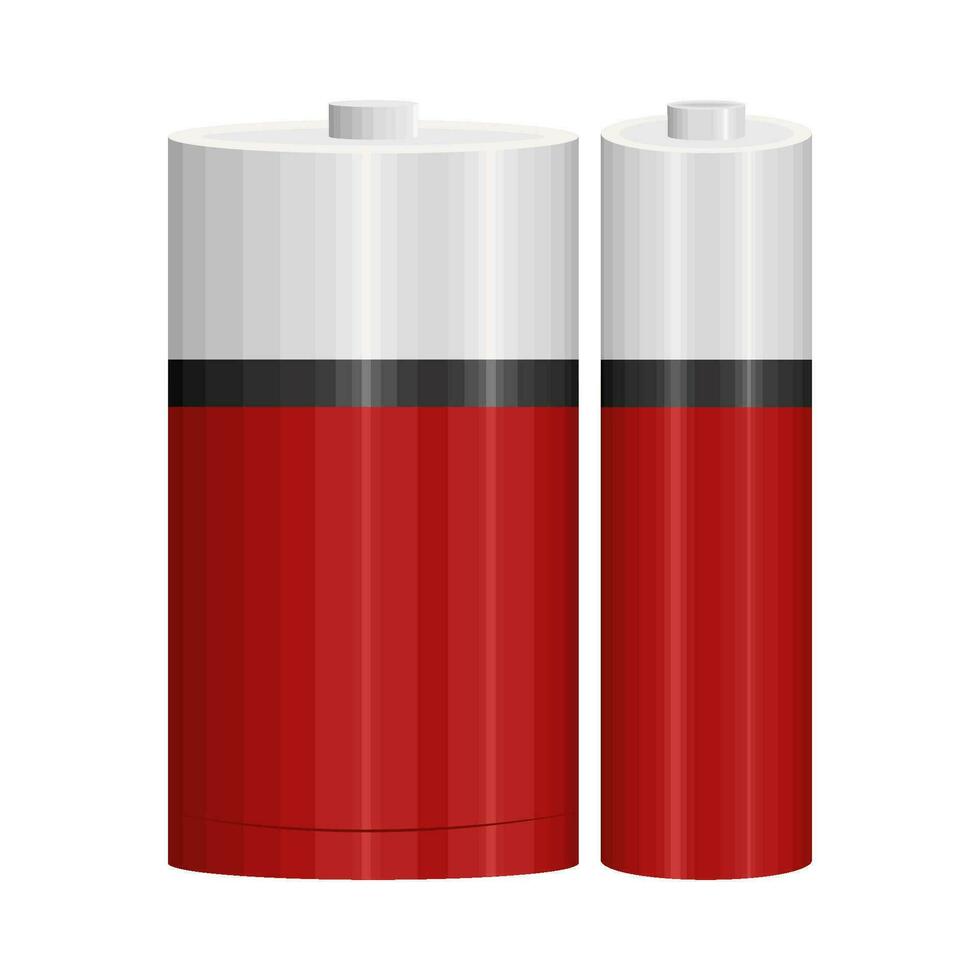 battery energy illustration vector