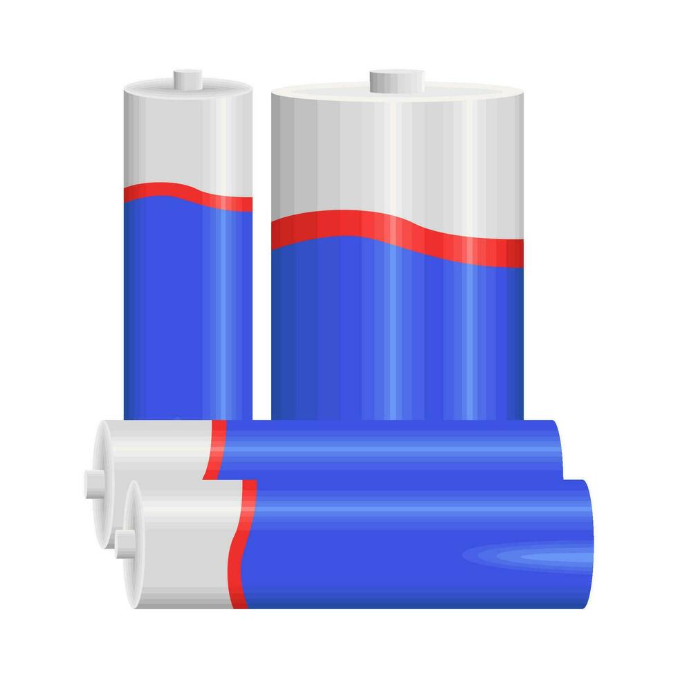 battery energy illustration vector