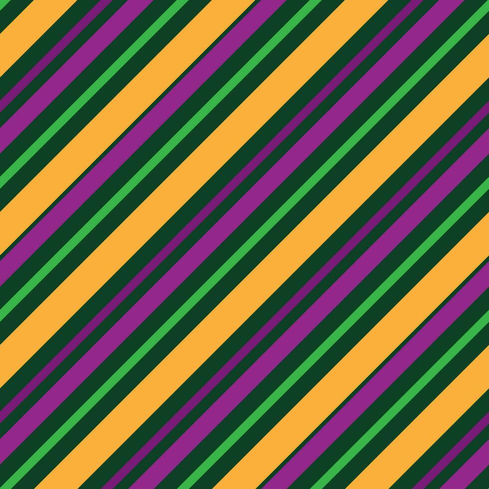 Mardi Gras striped seamless pattern. Vector background for textile. Vector Illustration. EPS10