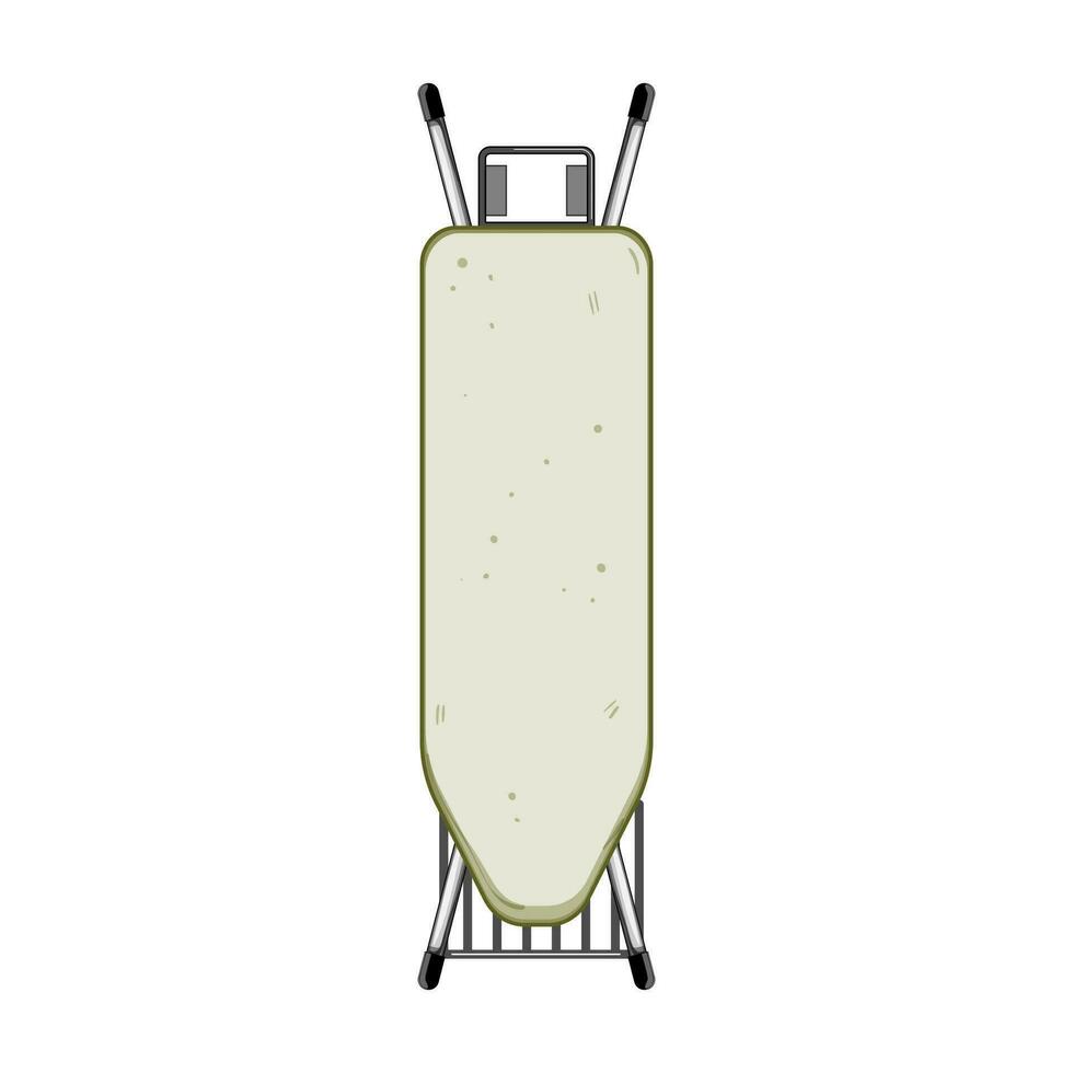 clean ironing board cartoon vector illustration