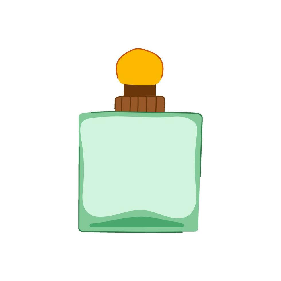 rociar perfume para hombres dibujos animados vector ilustración