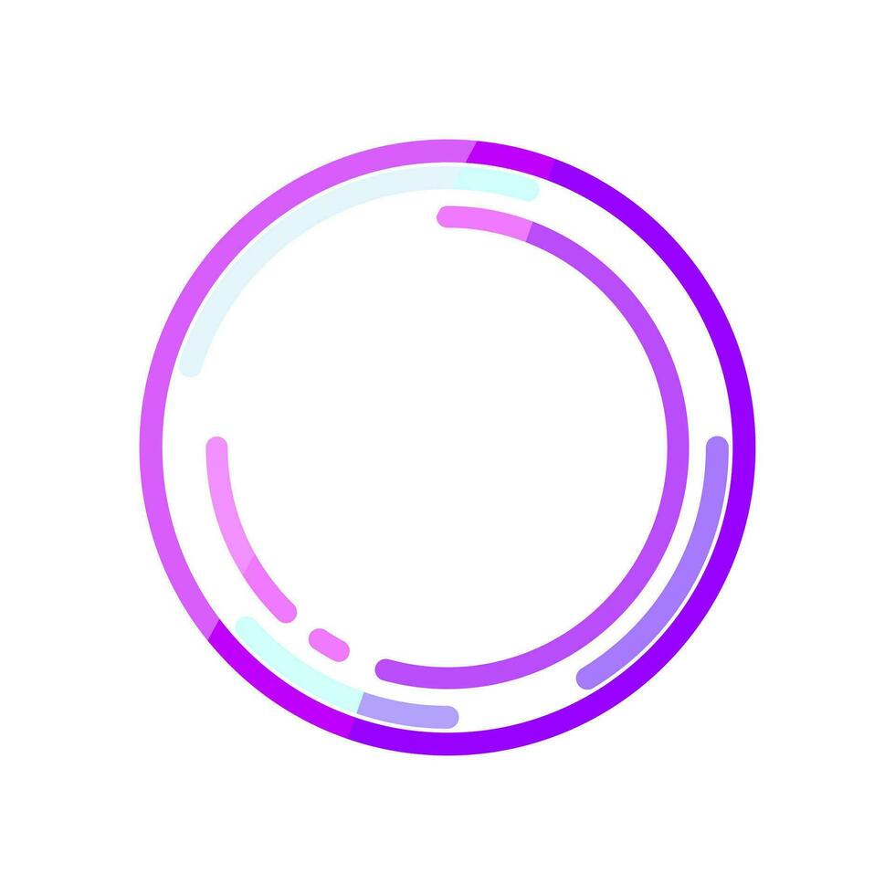 indicator progress bar round cartoon vector illustration