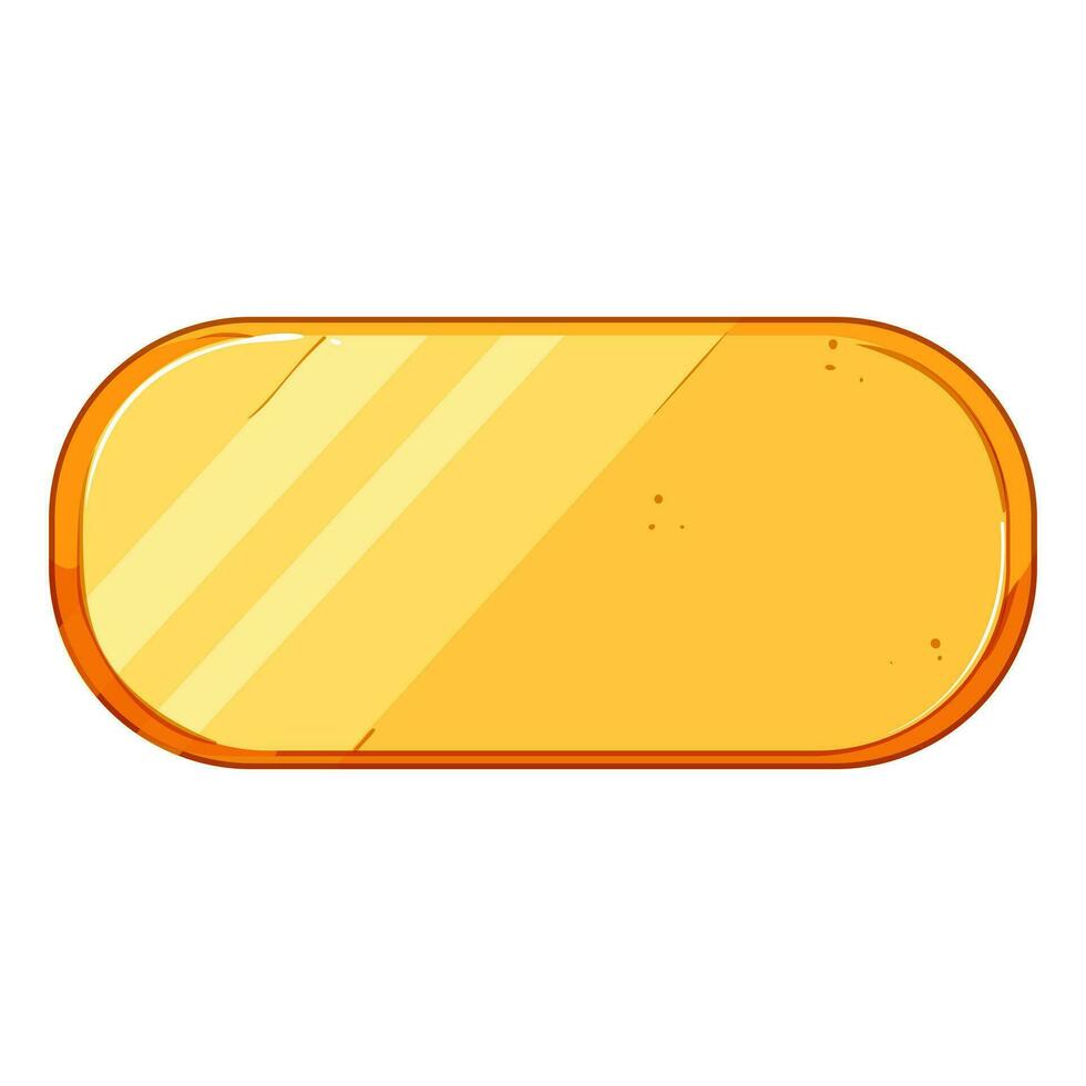 level gold game button cartoon vector illustration