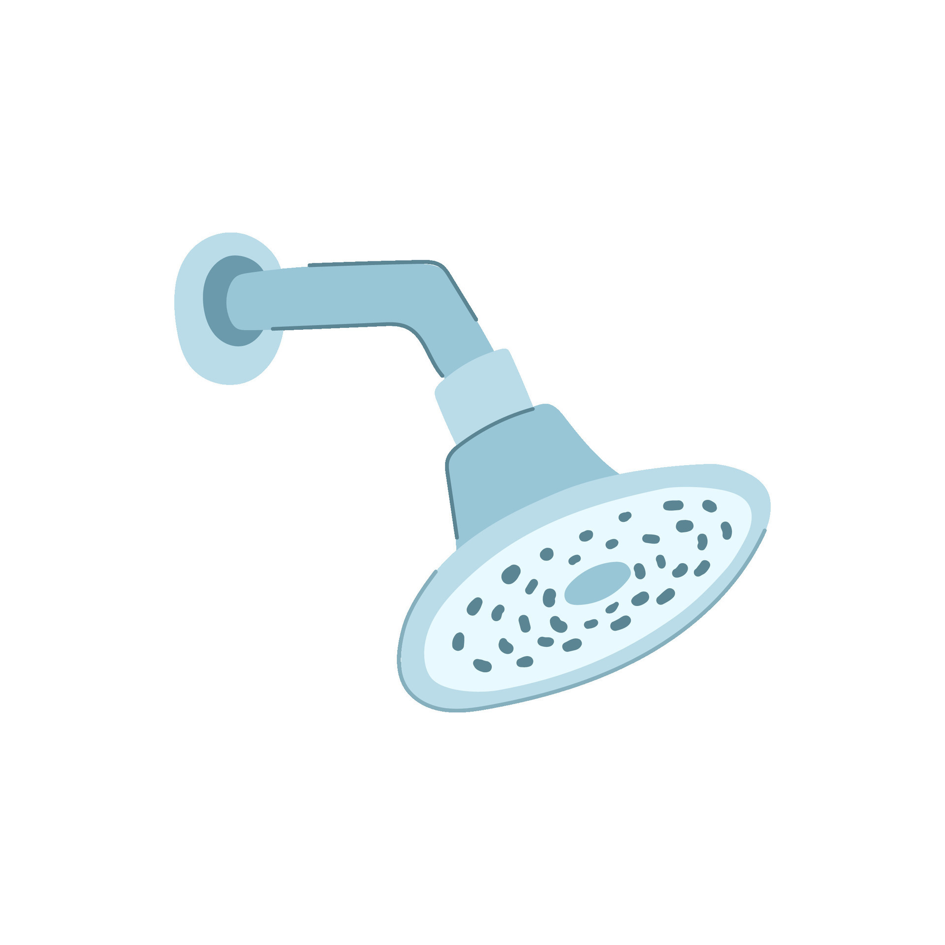 drop shower head cartoon vector illustration 36276634 Vector Art at
