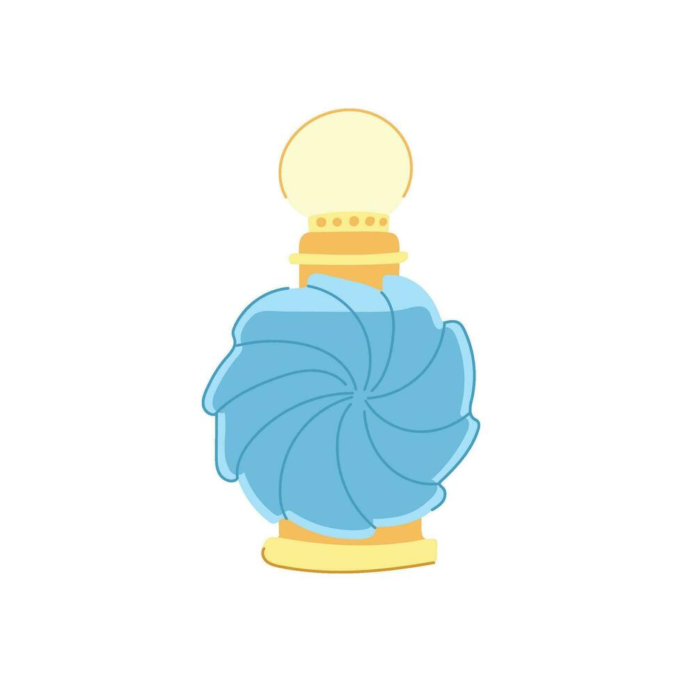 belleza perfume para mujer dibujos animados vector ilustración