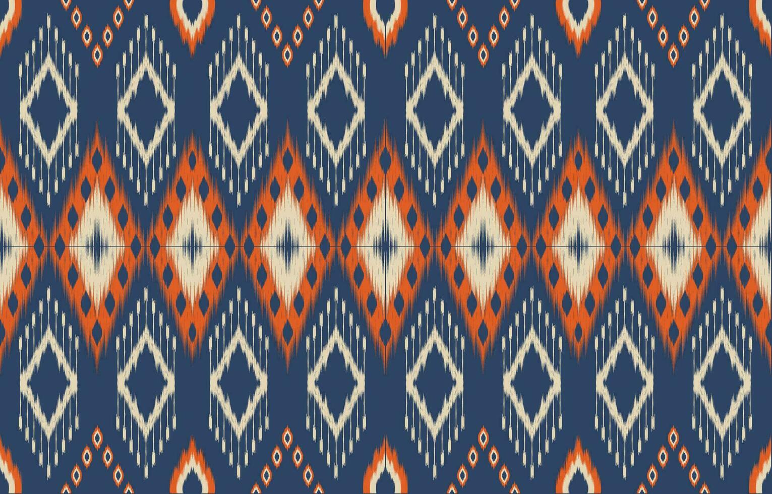 Ethnic abstract ikat art. Aztec ornament print. geometric ethnic pattern seamless  color oriental.  Design for background ,curtain, carpet, wallpaper, clothing, wrapping, Batik, vector illustration.