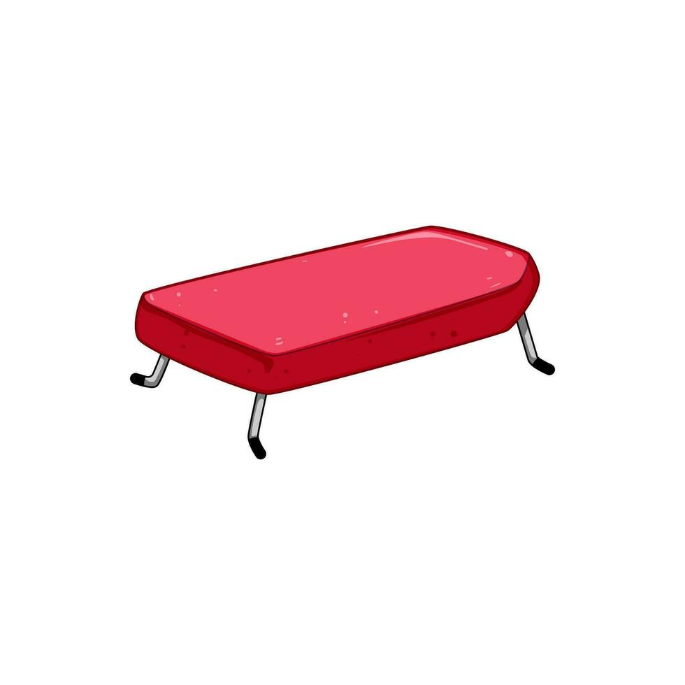 cloth ironing board cartoon vector illustration