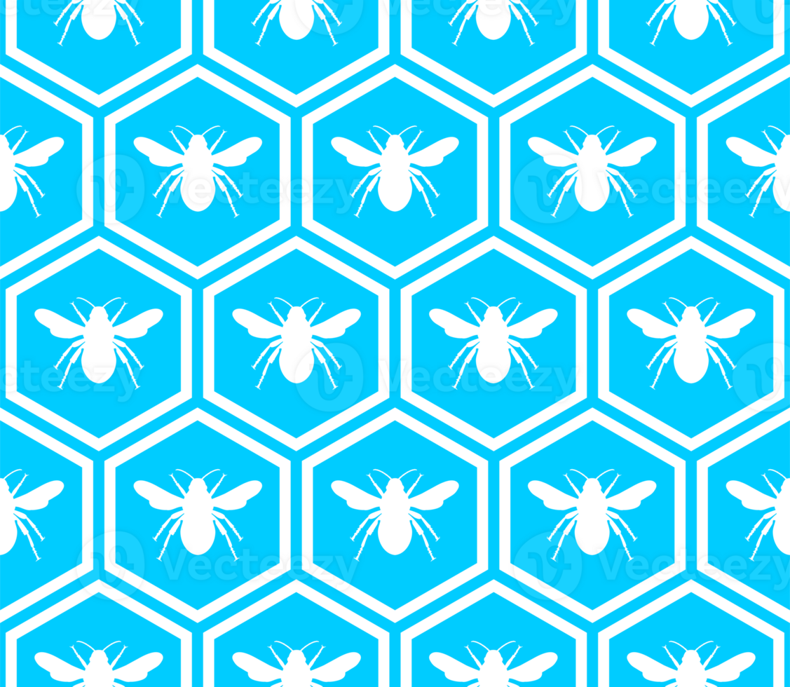 nahtlos Bienenwabe gestalten Motive Muster, Bienenstock oder Biene Haus form, können verwenden zum Dekoration, aufwendig, Teppich Muster, Mode, Stoff, Textil, Fliese, Mosaik, Hintergrund, Verpackung Abdeckung, Hintergrund, usw. png