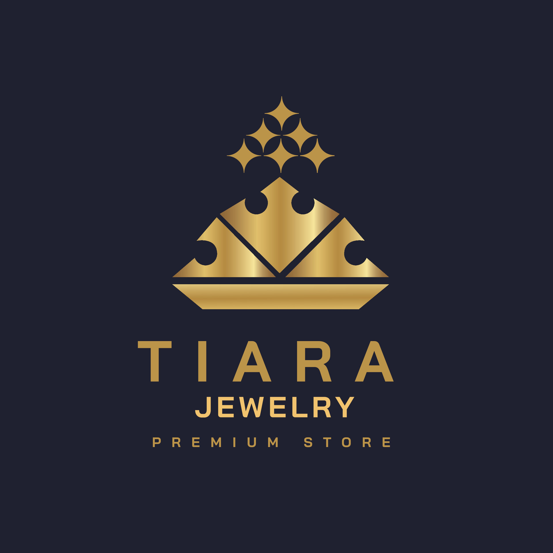 Tiara Jewelry Premium Logo Brand 36277555 Vector Art at Vecteezy
