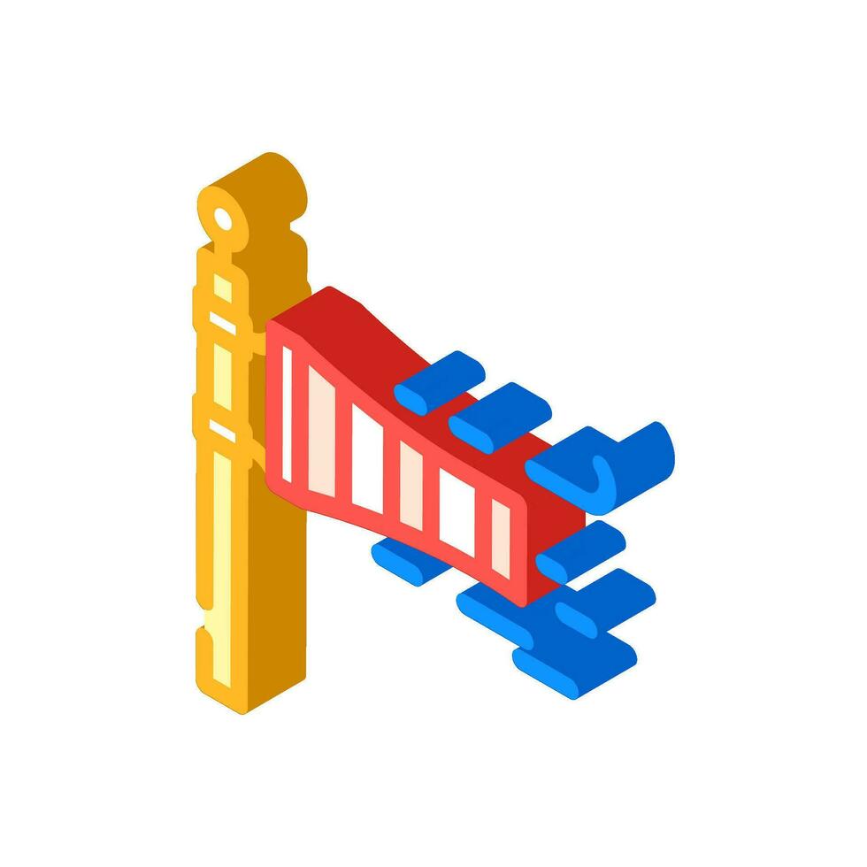 speed turbine isometric icon vector illustration