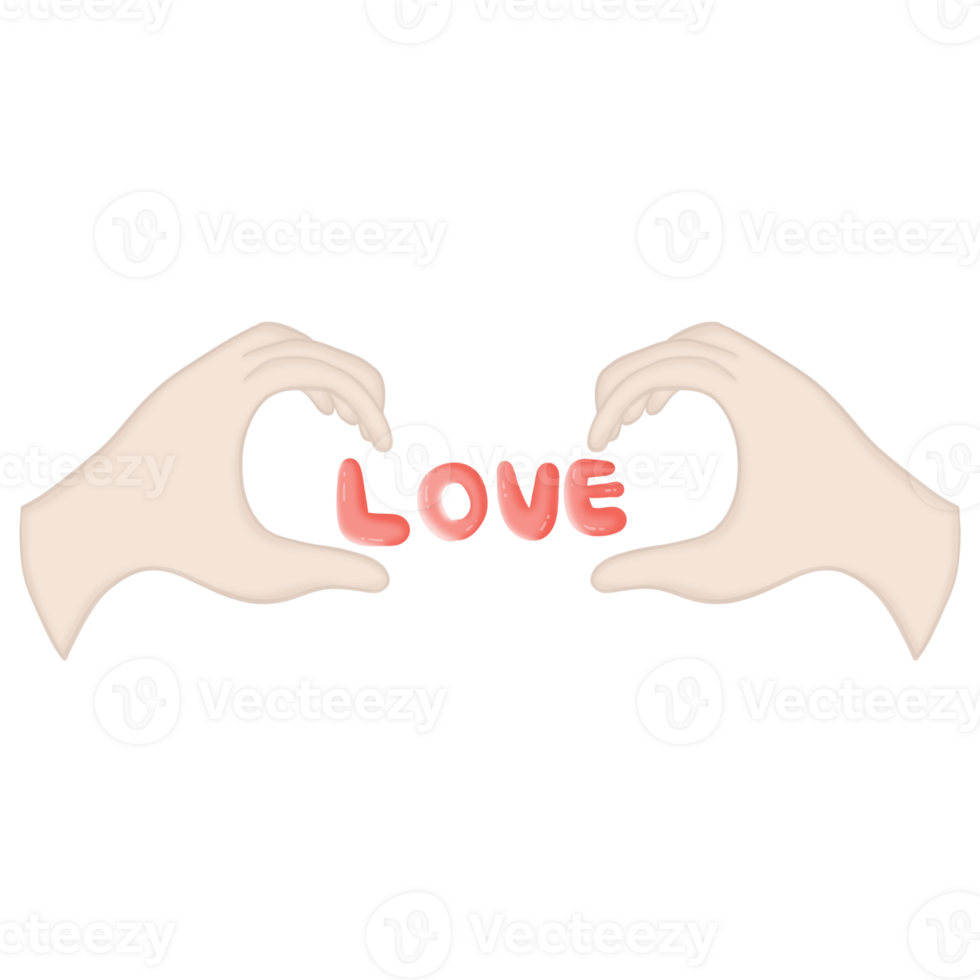 cute Valentine's day elements png