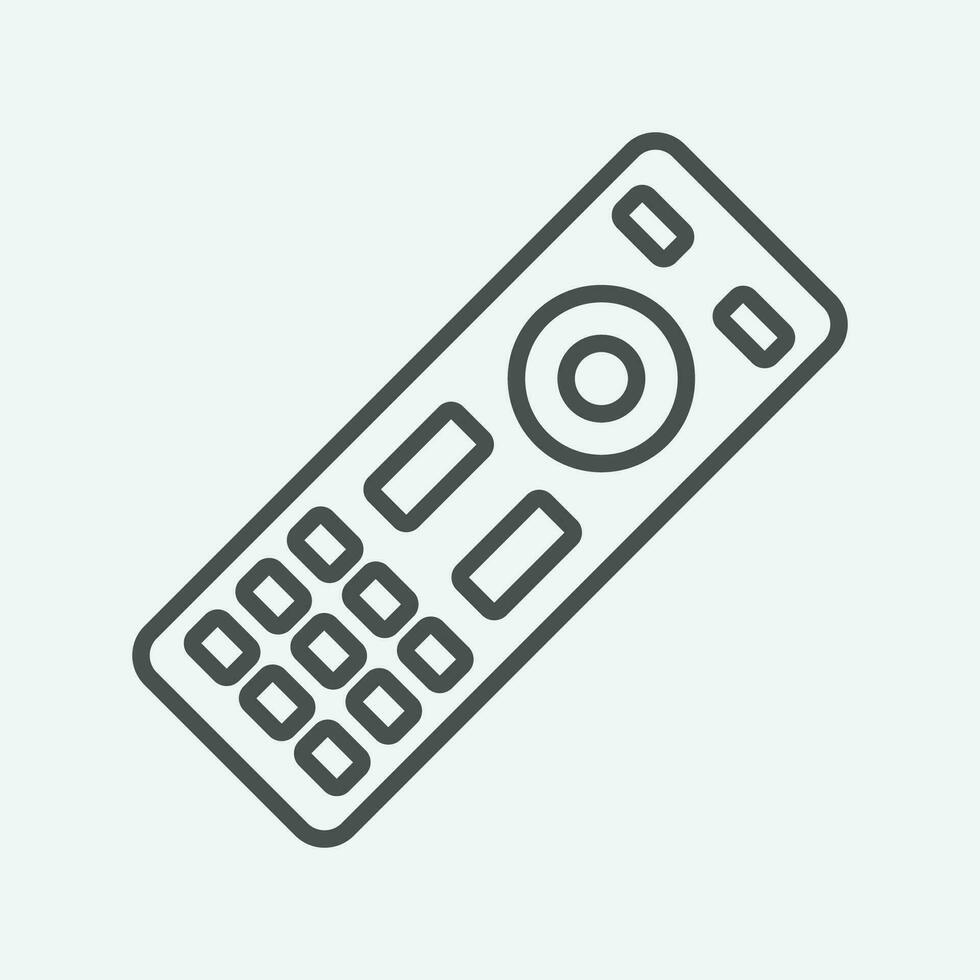 remote control vector icon. hand hold remote control symbol vector design template