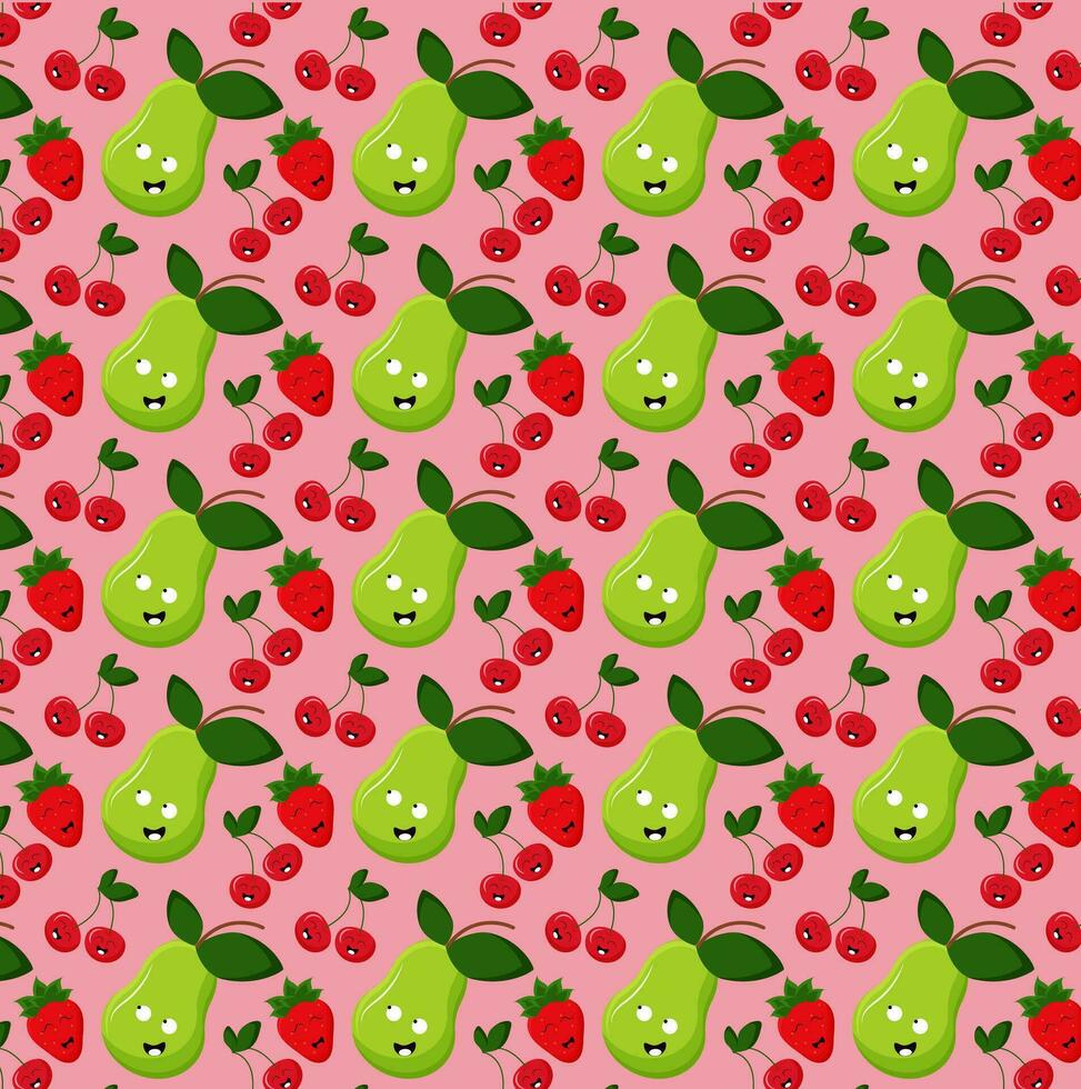 Bright tasty pattern of fresh vegetables on background vector