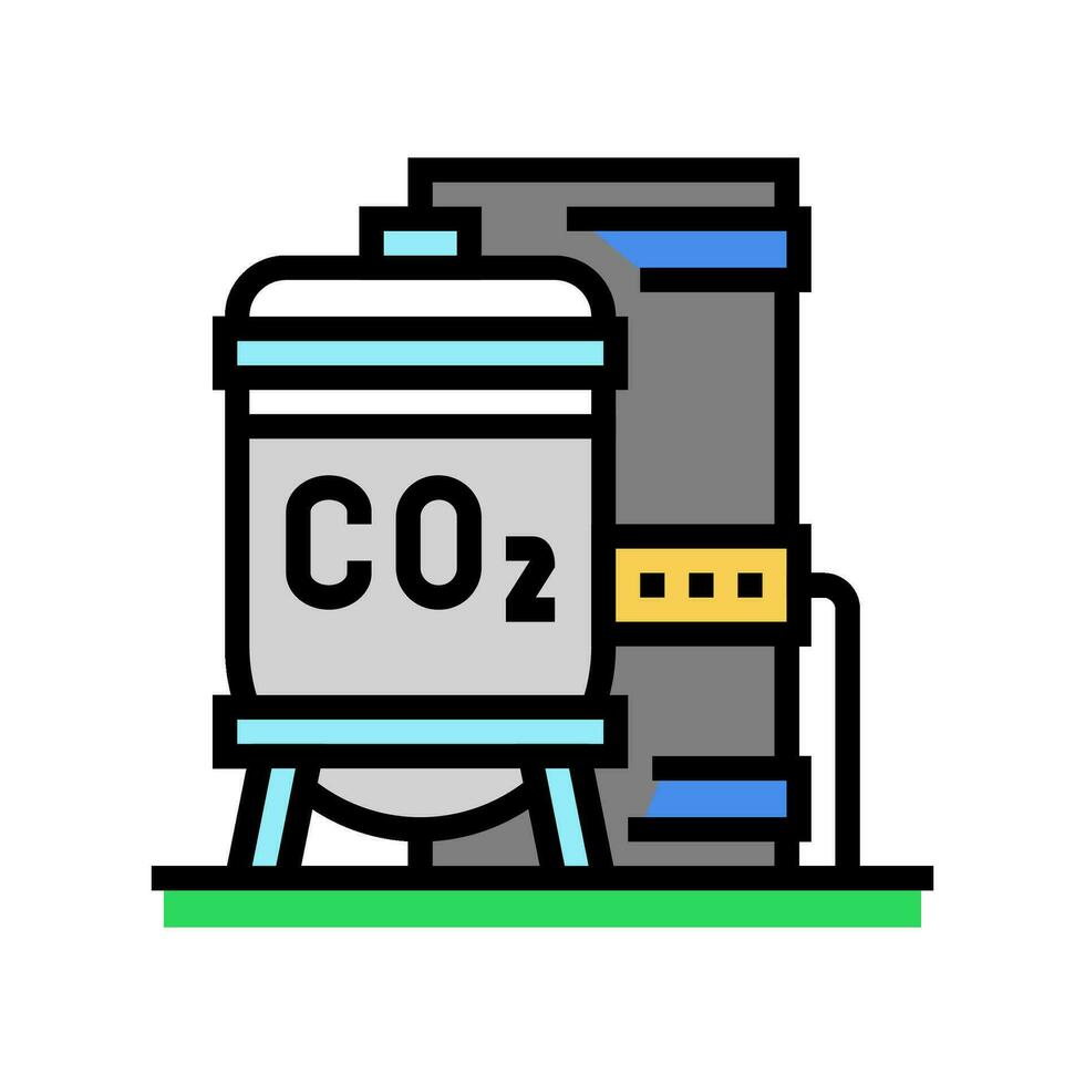 compresión carbón color icono vector ilustración