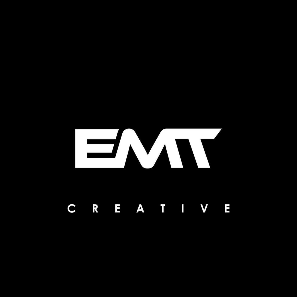 EMT Letter Initial Logo Design Template Vector Illustration