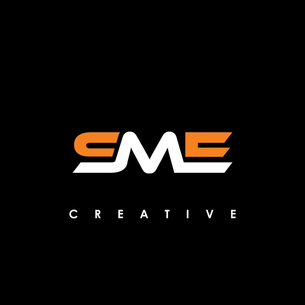SME Letter Initial Logo Design Template Vector Illustration