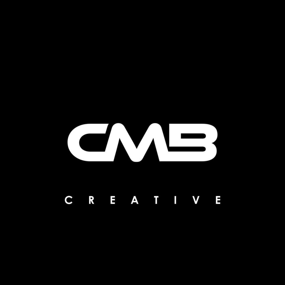 cmb letra inicial logo diseño modelo vector ilustración