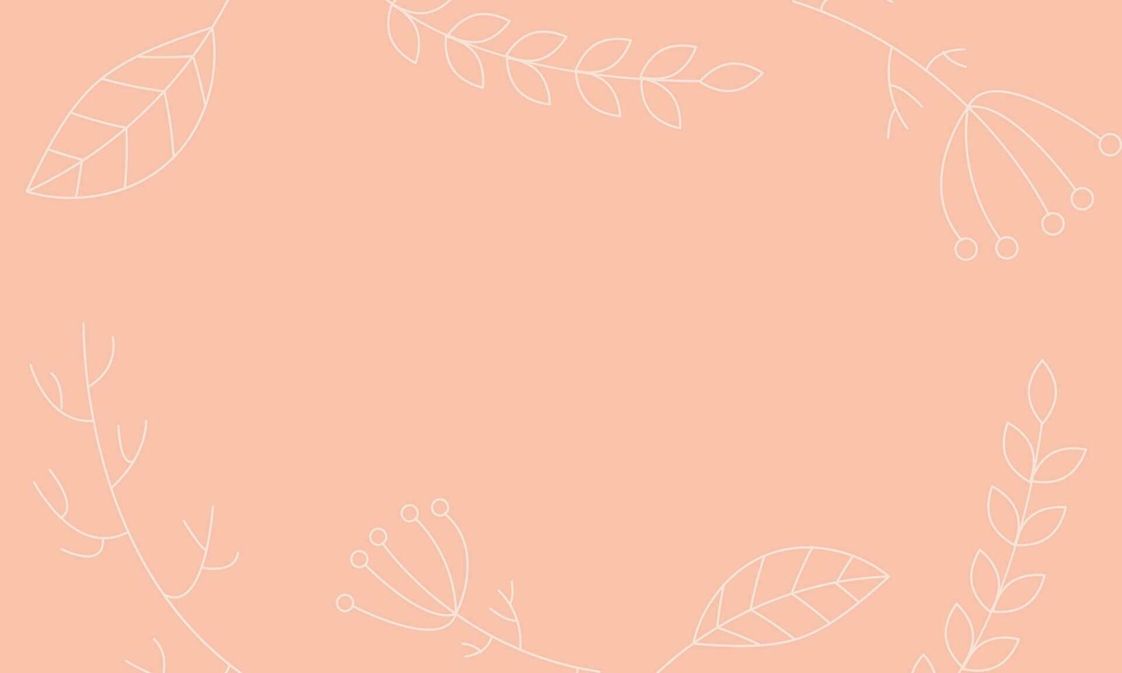 Abstract Peach Fuzz Modern Background vector