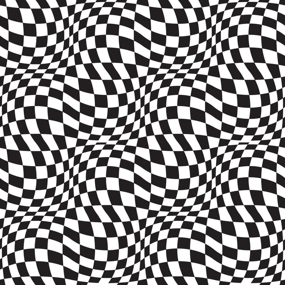 Retro geometric seamless pattern vector image