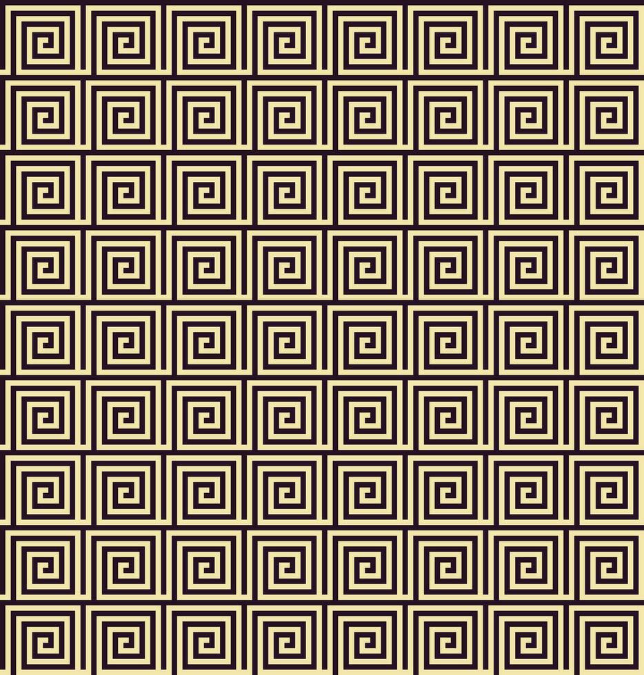 Retro geometric seamless pattern vector image