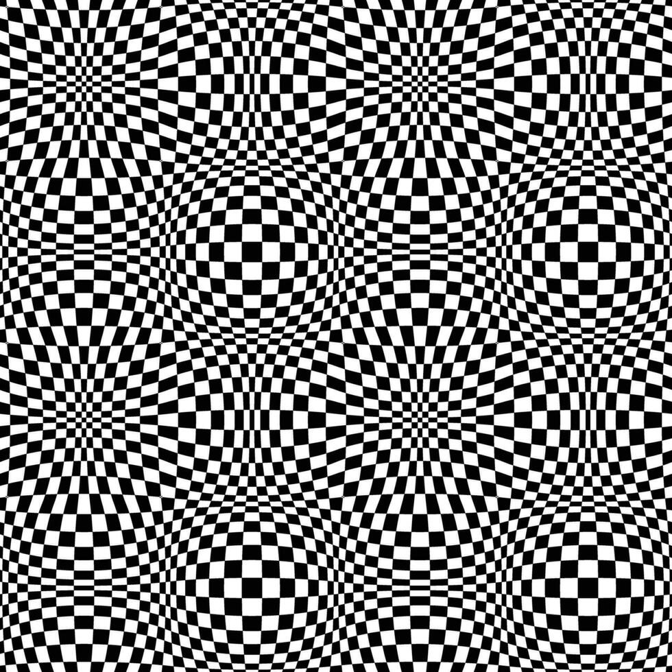 Retro geometric seamless pattern vector image