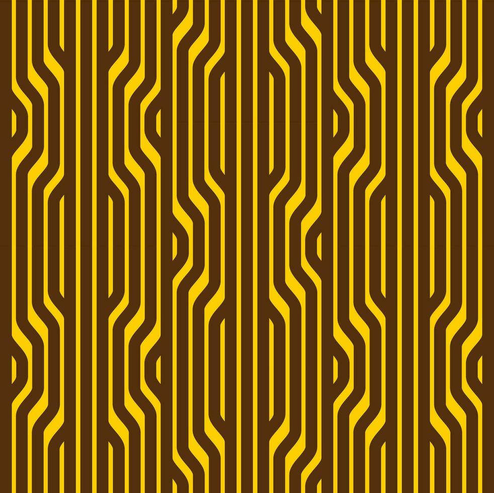 Retro geometric seamless pattern vector image
