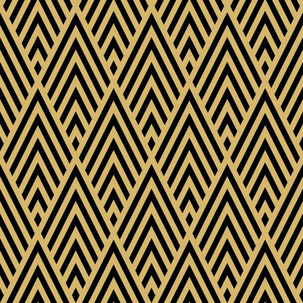 Retro geometric seamless pattern vector image