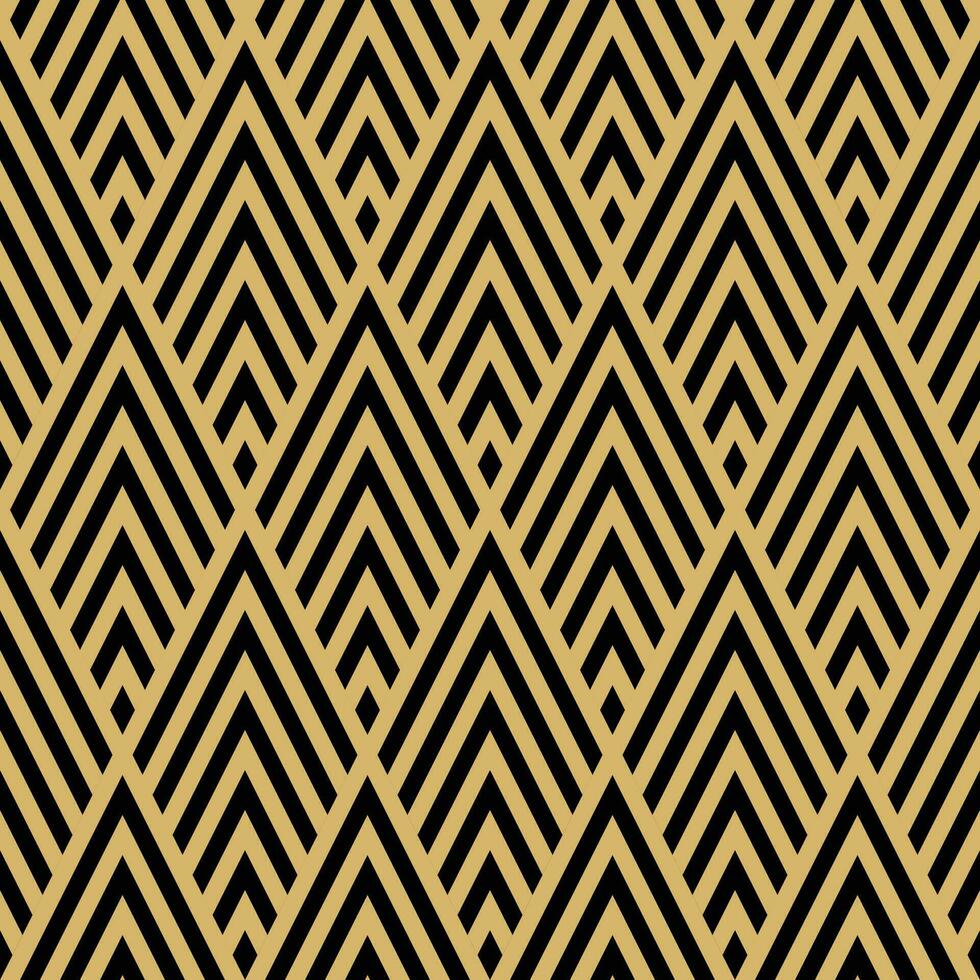 Retro geometric seamless pattern vector image