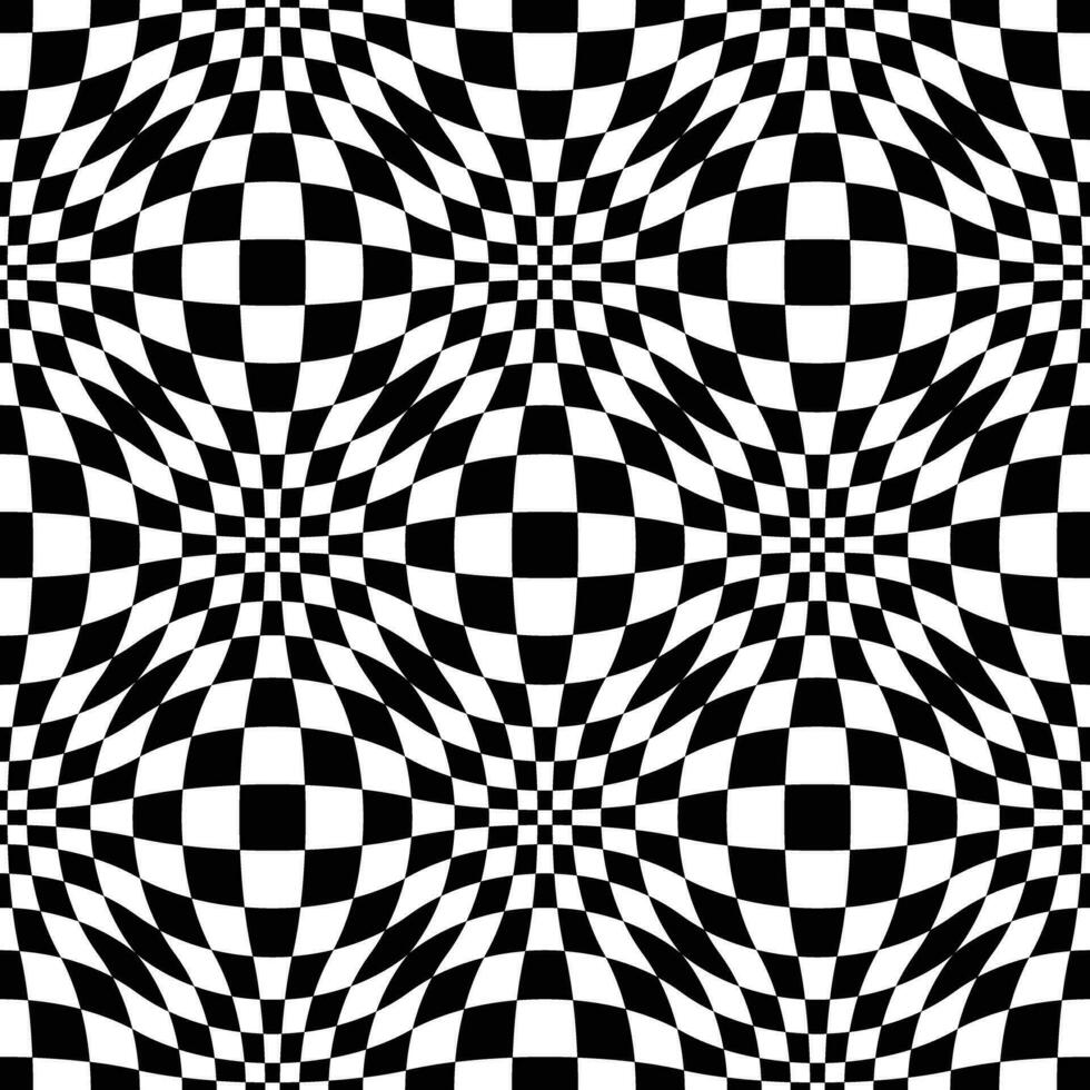 Retro geometric seamless pattern vector image