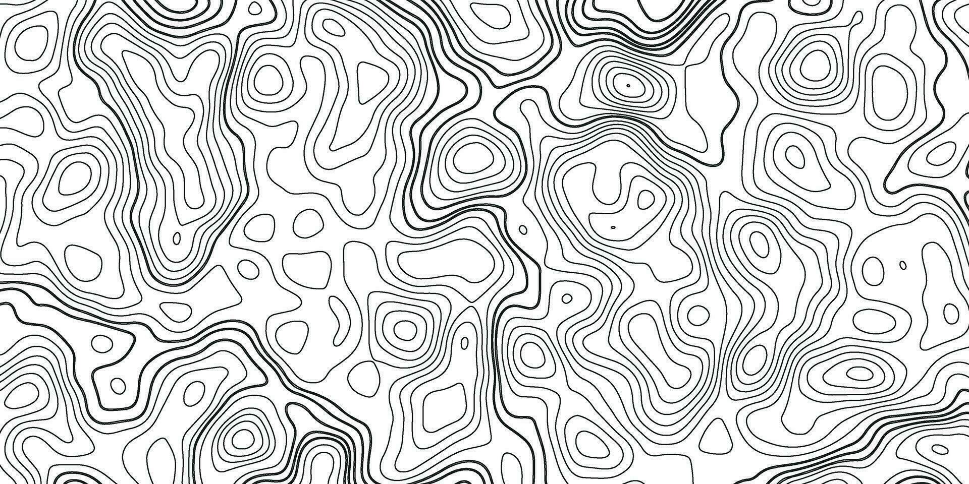 pattern with lines. topographic map seamless pattern. abstract topography vector background. seamless pattern