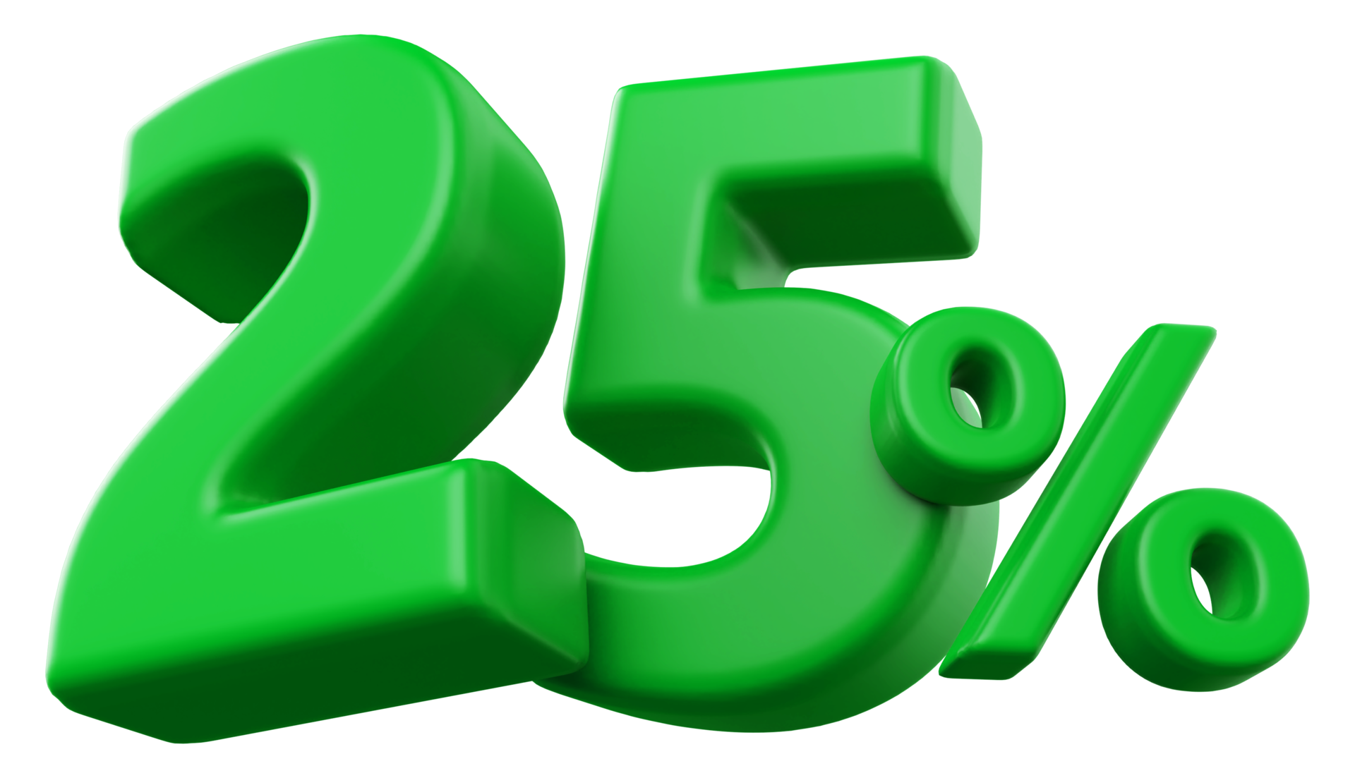 25-pourcentage-de-vente-remise-3d-vert-nombre-promotion-36281353-png