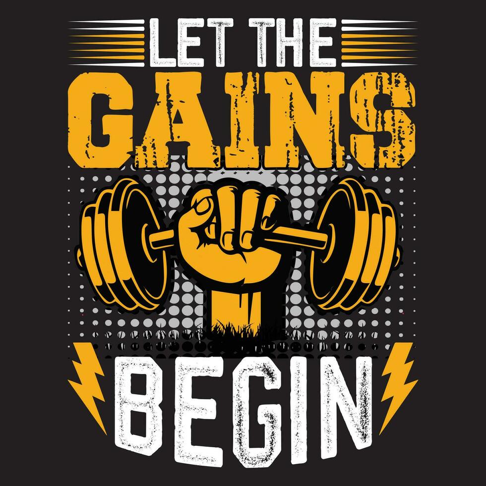 Let The Gains Begin, Gym Vector